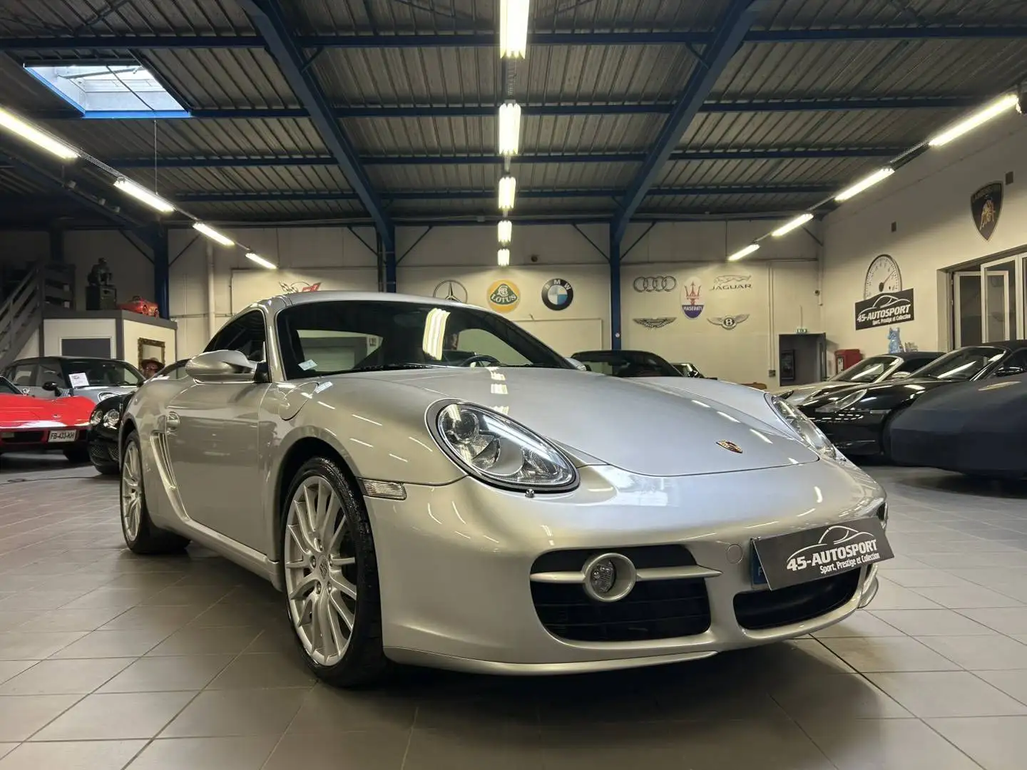 Porsche Cayman I (987) 3.4 S 295 CH Grijs - 1