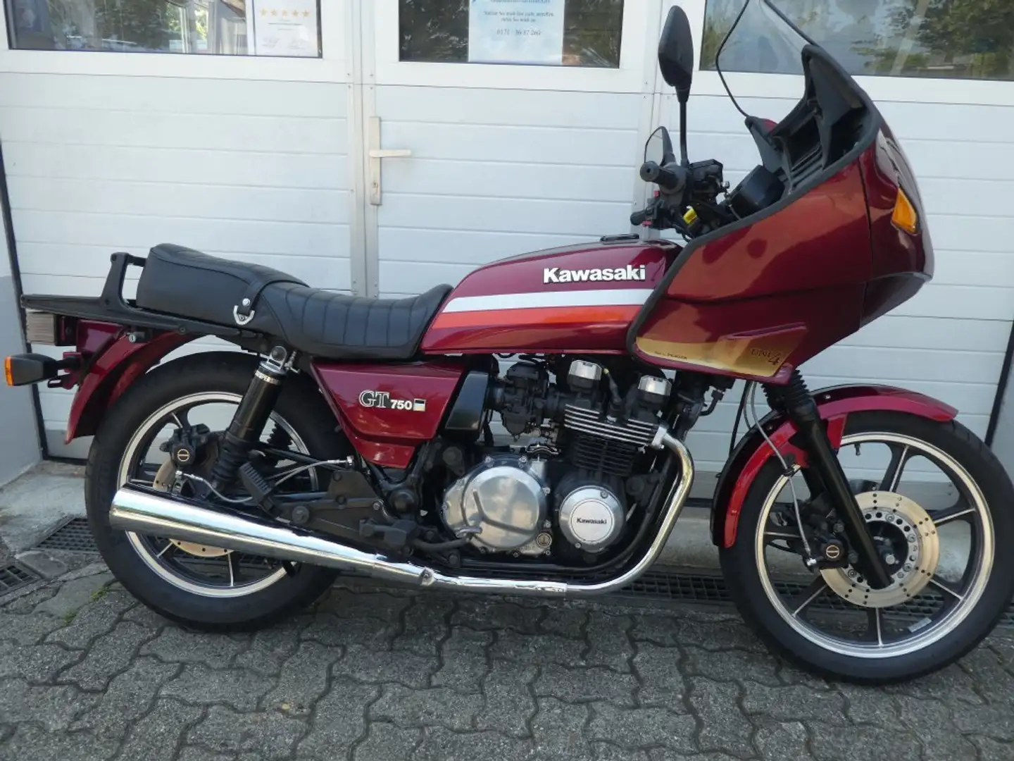 Kawasaki Z 750 GT,  mit Pichler Verkleidung von Rentner, schön Rouge - 1