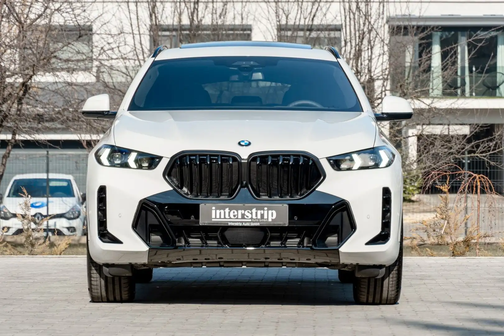 BMW X6 30d M SPORT.DR.ASS.PRO.SKY.SOFTC.H/K.360°.AHK Blanc - 2