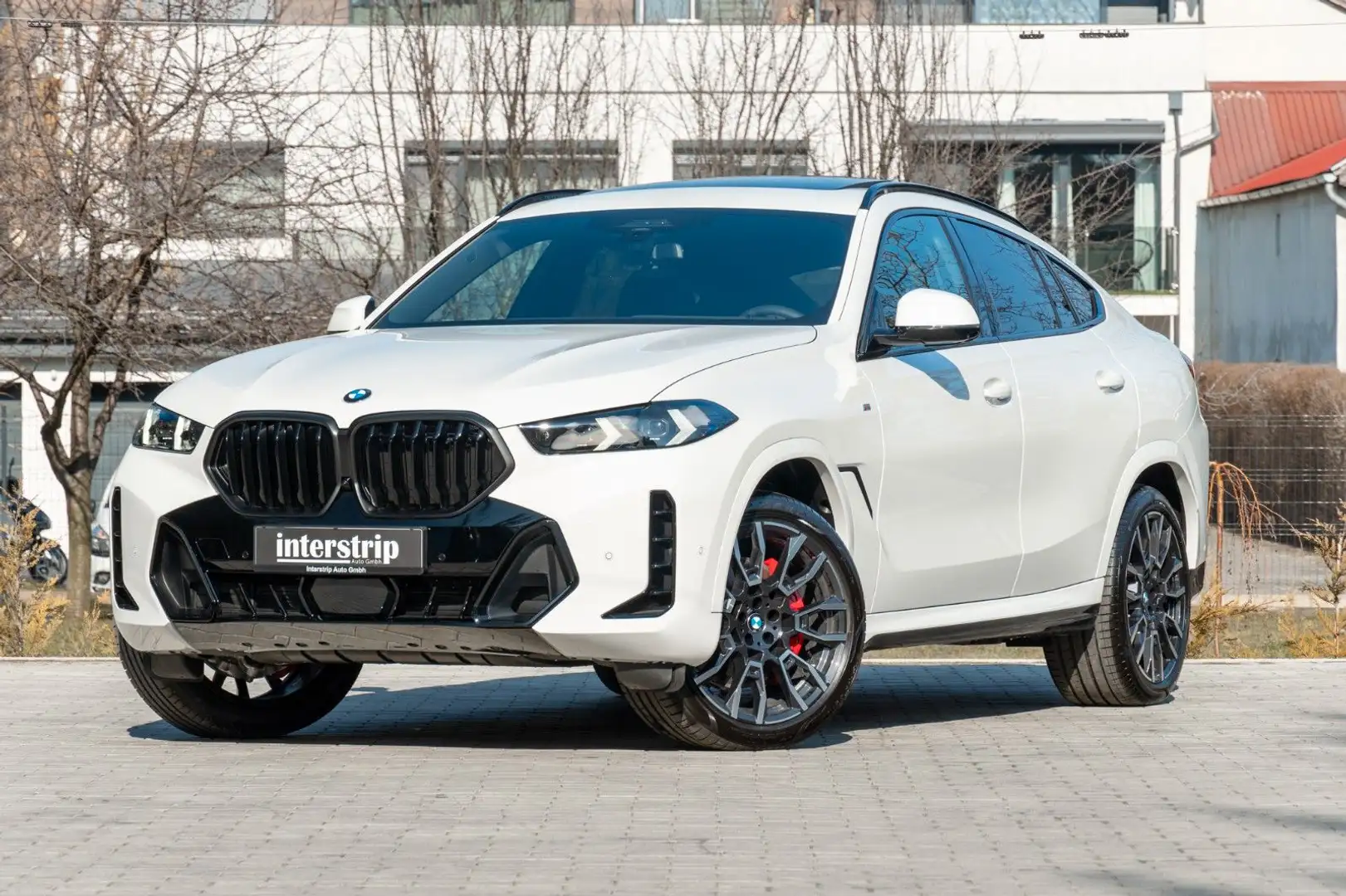 BMW X6 30d M SPORT.DR.ASS.PRO.SKY.SOFTC.H/K.360°.AHK Blanc - 1
