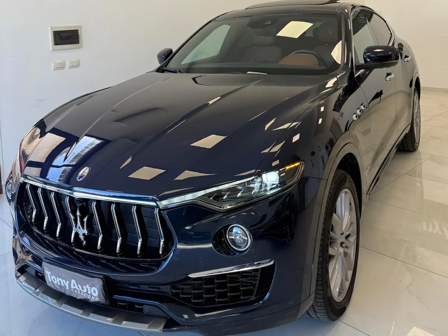 Maserati Levante V6 Granlusso 250 auto TETTO APRIBIL APPLE CARPLAY Blauw - 2