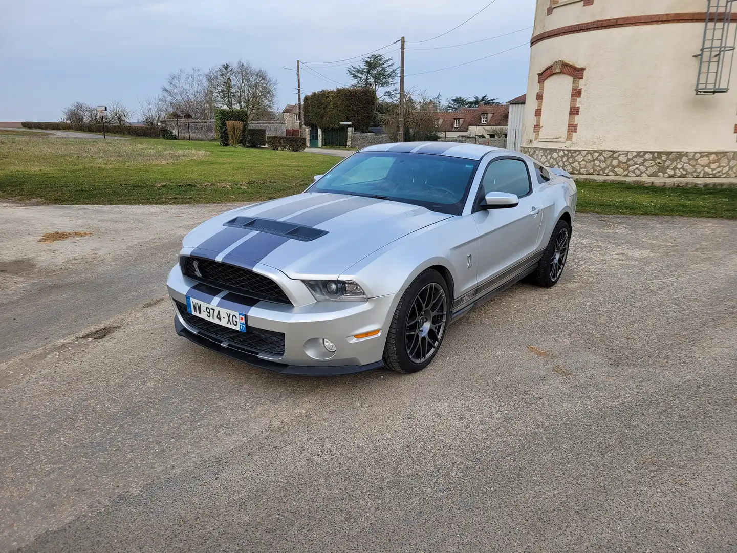 Ford Mustang GT500 Shelby SVT 5.4L 2012 Šedá - 1