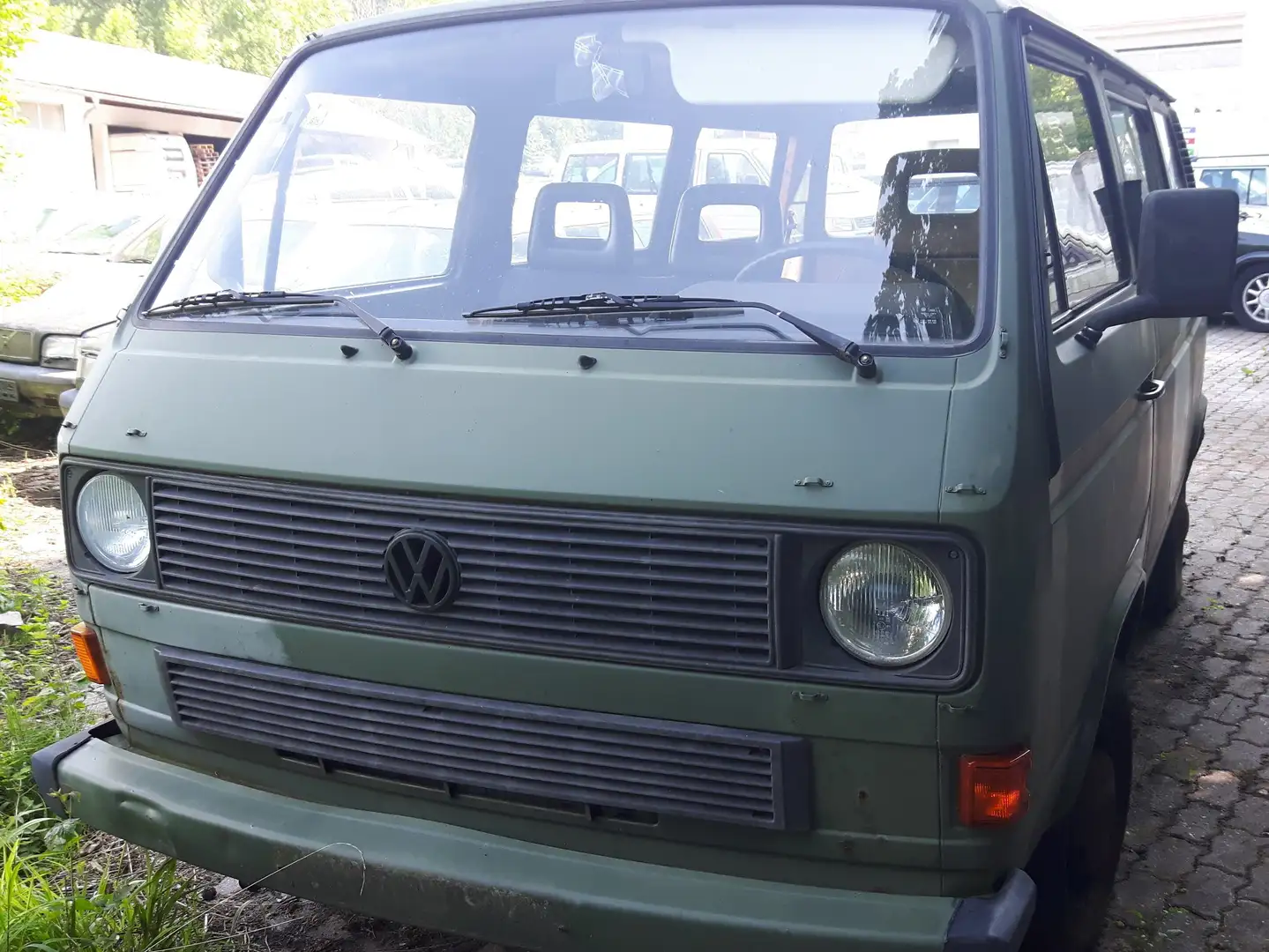 Volkswagen T3 Bundeswehr Zelená - 2