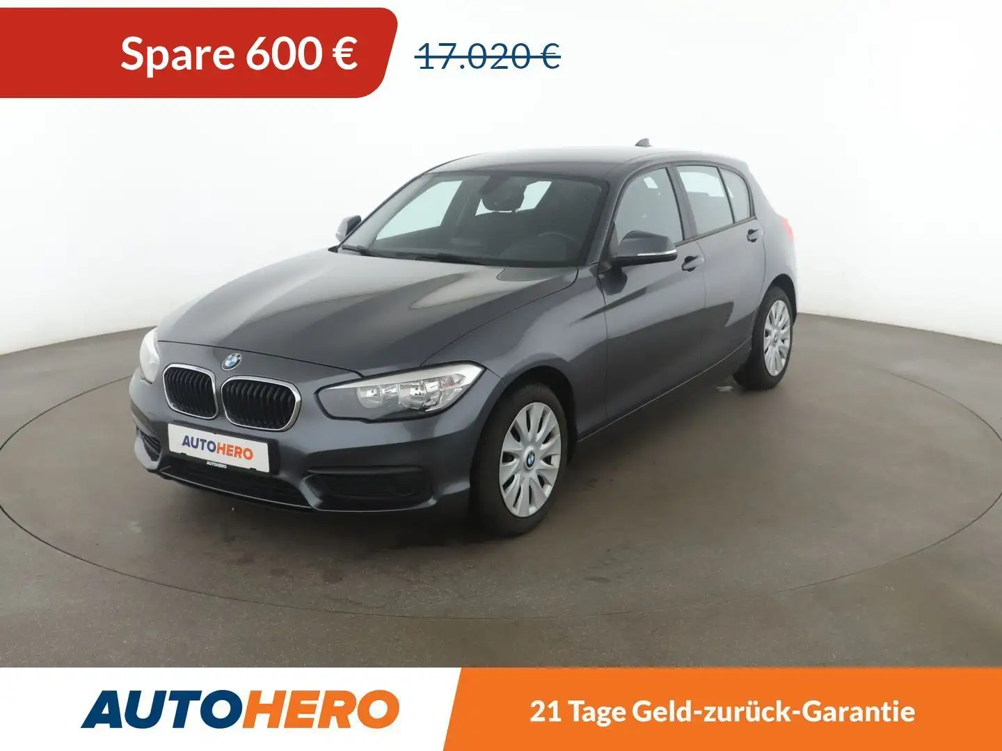 BMW 118 118i Aut.*NAVI*PDC*KLIMA*GARANTIE* Grau - 1
