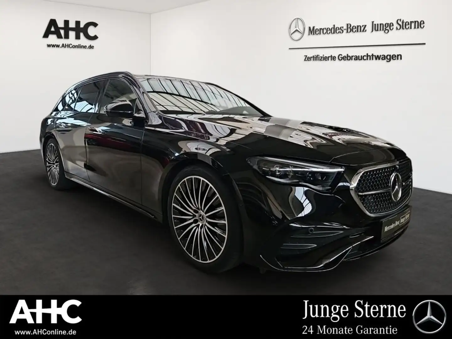 Mercedes-Benz E 220 d T AMG AHK Pano Superscreen Burm.4D 360° Schwarz - 2