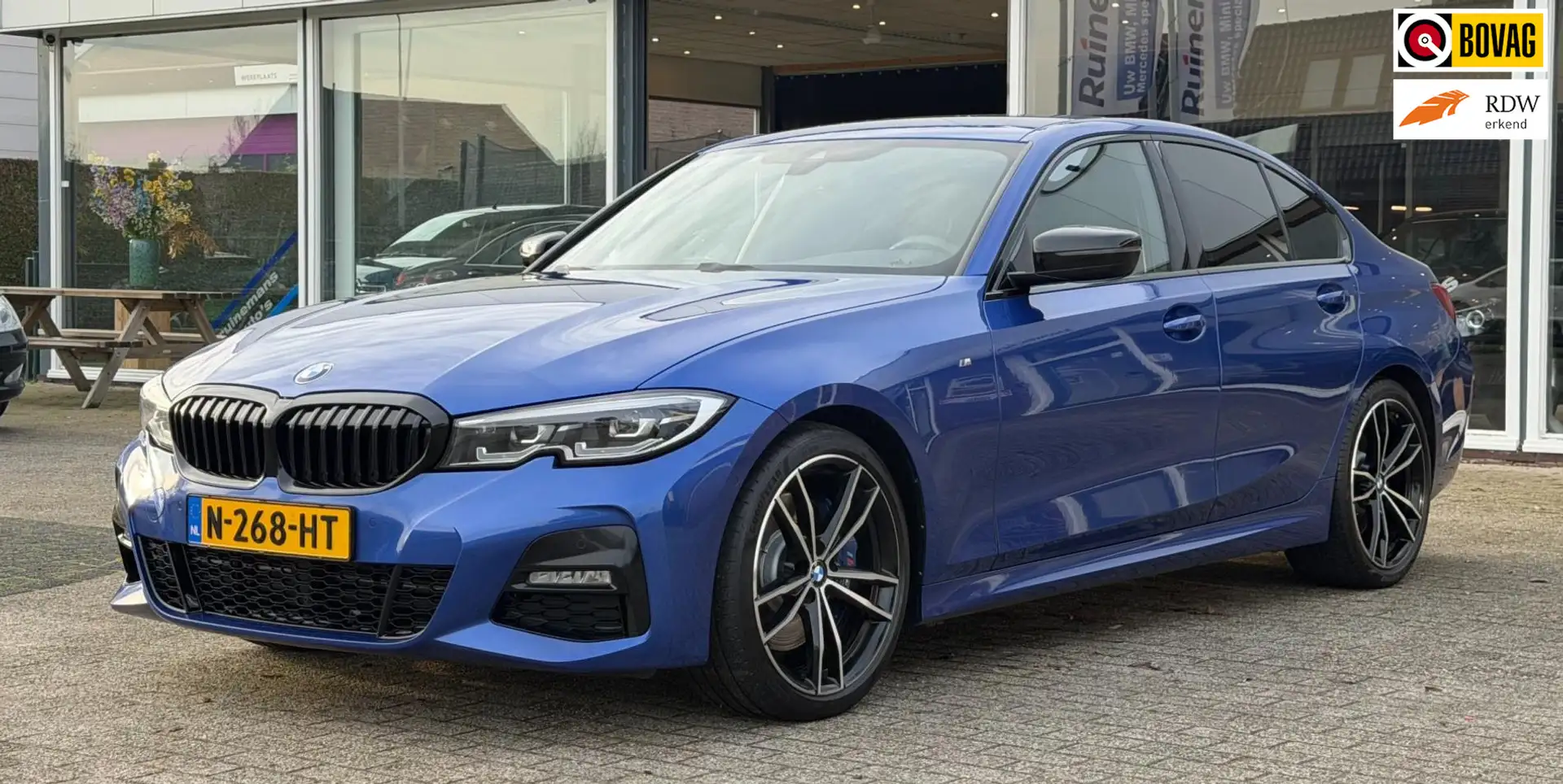 BMW 330 3-serie 330i M-SPORT / LED / CARPLAY / 19" 791M ST Azul - 1