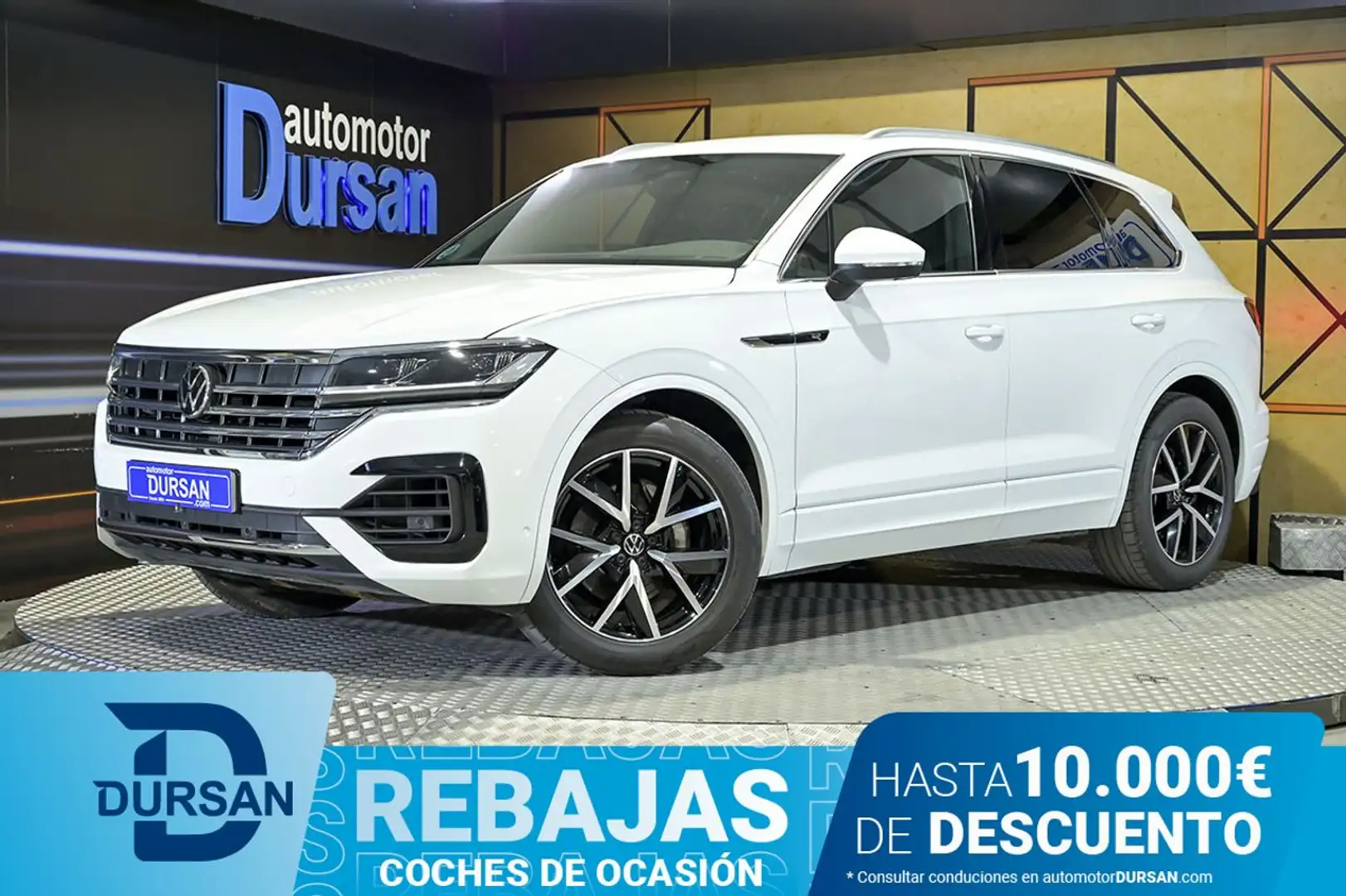 Volkswagen Touareg Prem Eleg 3.0 V6 TDI 210kW Tip 4M Blanco - 1