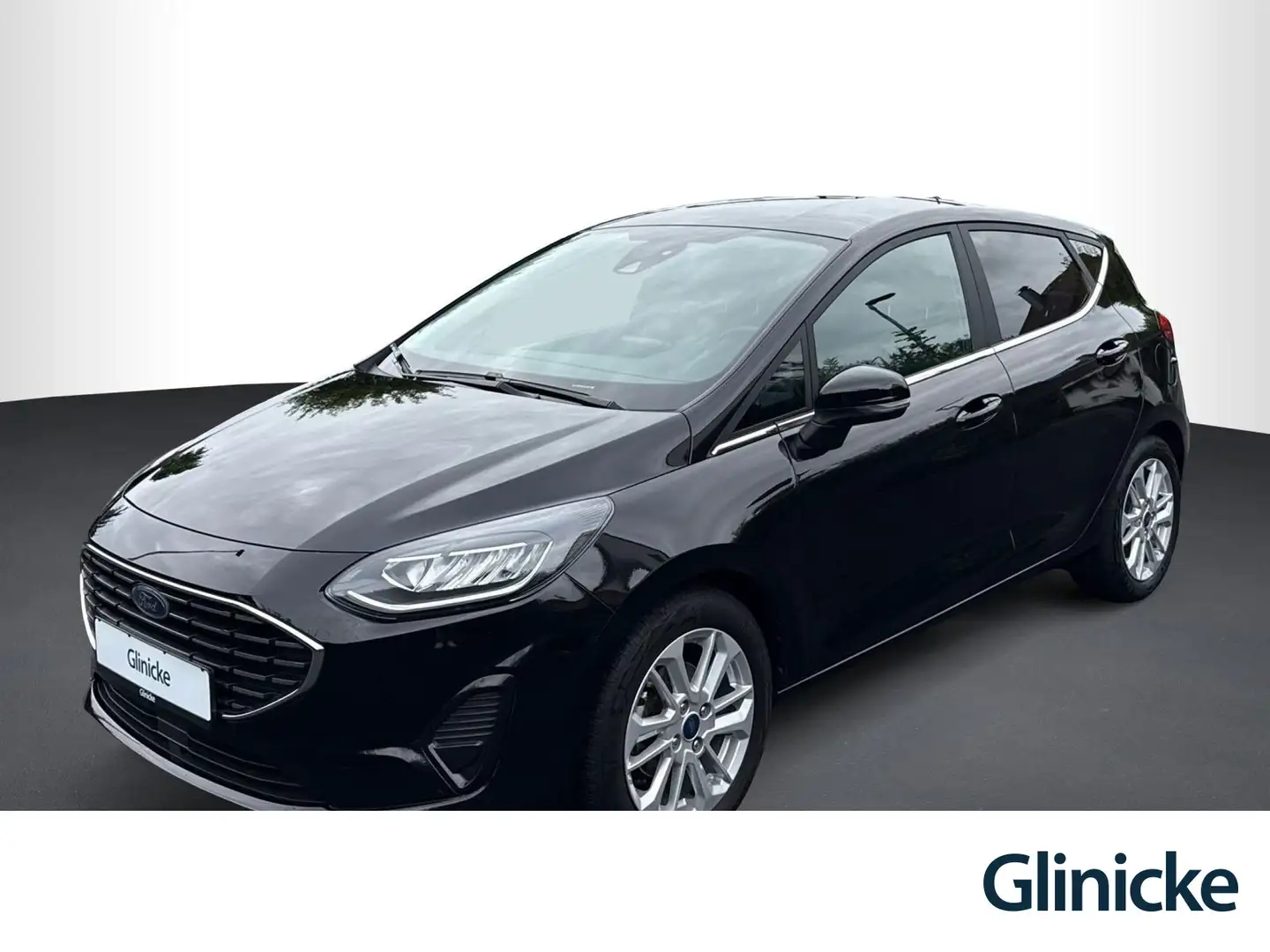 Ford Fiesta 1.0 EcoBoost Titanium EPC HINTEN, KLIMA, Noir - 1
