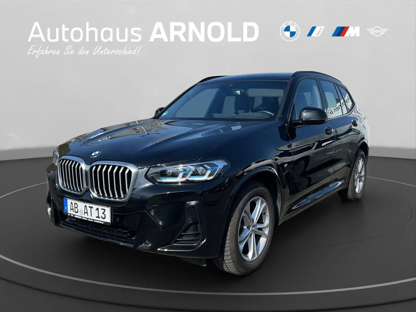 BMW X3 xDrive20d ZA M Sportpaket Head-Up Harman Kardon Si Zwart - 1