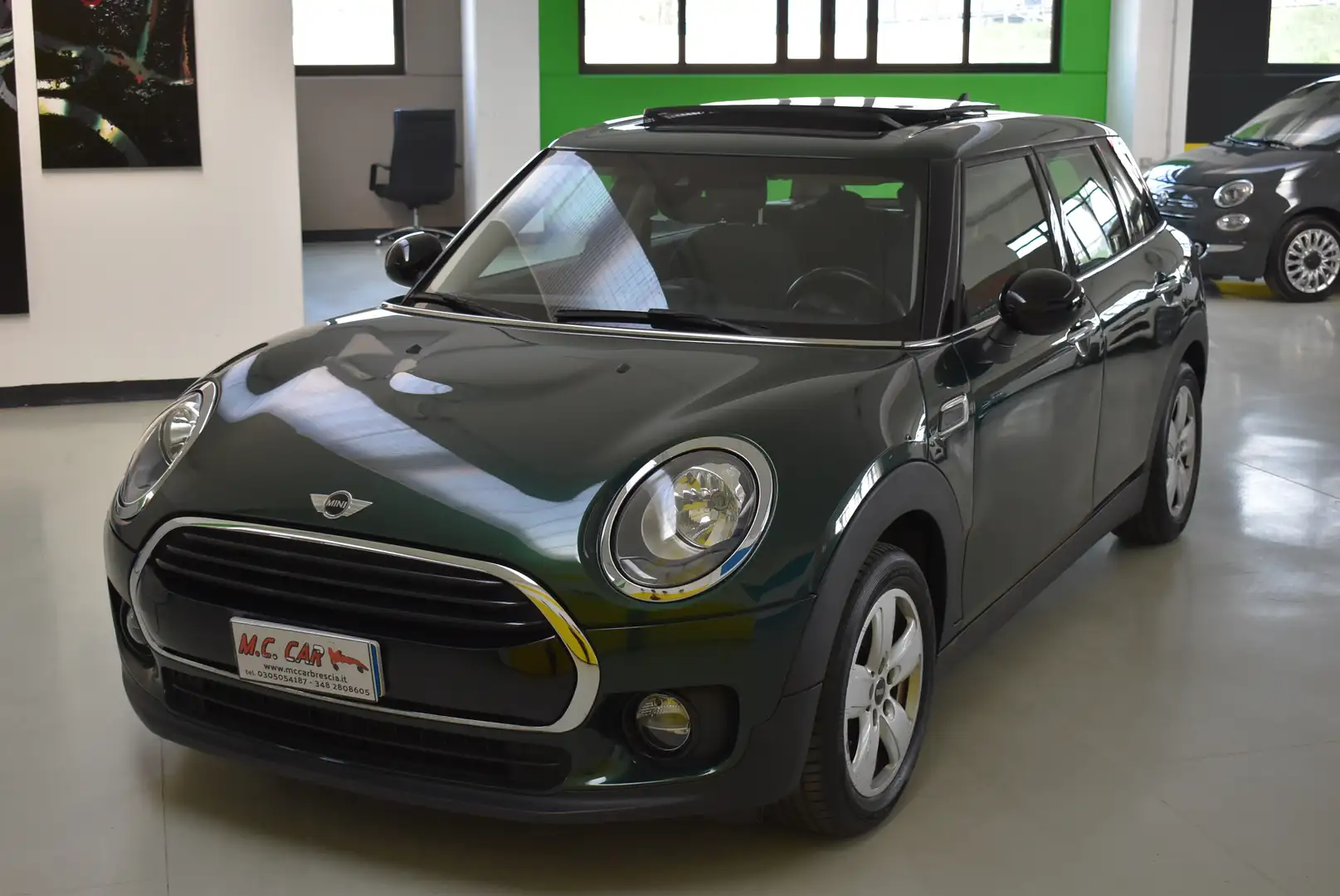 MINI Cooper D Clubman Mini IV F54 2016 Clubman 2.0 Business tetto ap. Grün - 2