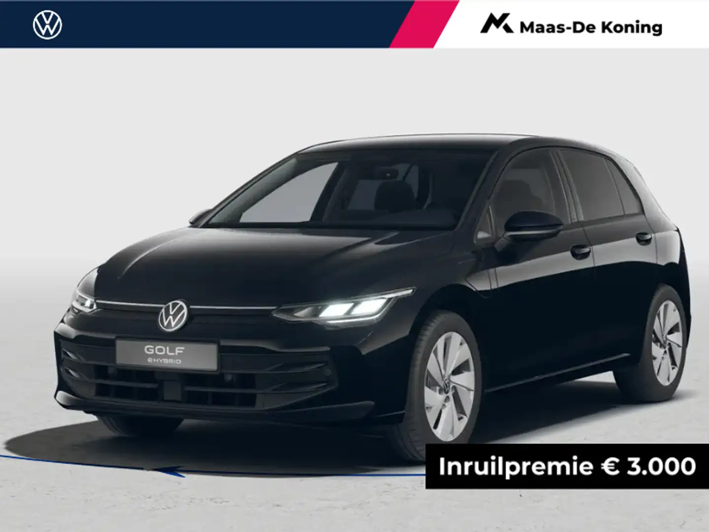 Volkswagen Golf Life Edition 1.5 eHybrid 204 pk 6 versn. DSG · Tre Zwart - 1