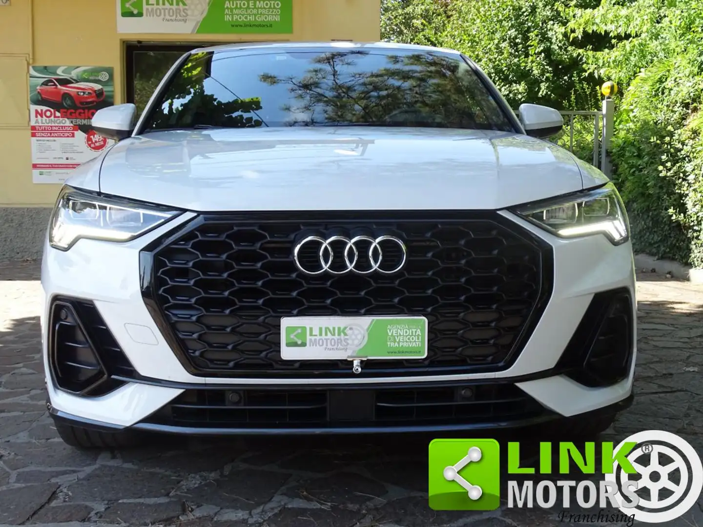 Audi Q3 Sportback 35TFSI S-line 150cv Hybrid - GARANZIA Weiß - 2