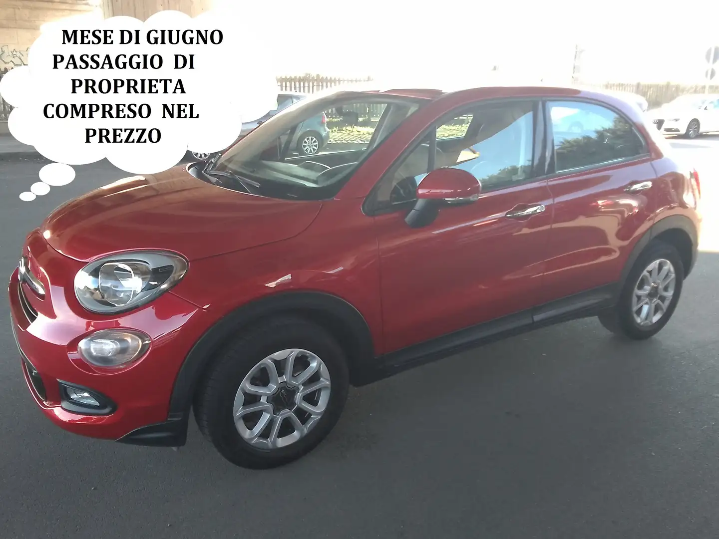 Fiat 500X 1.3    MultiJet  OK NEO Rouge - 1