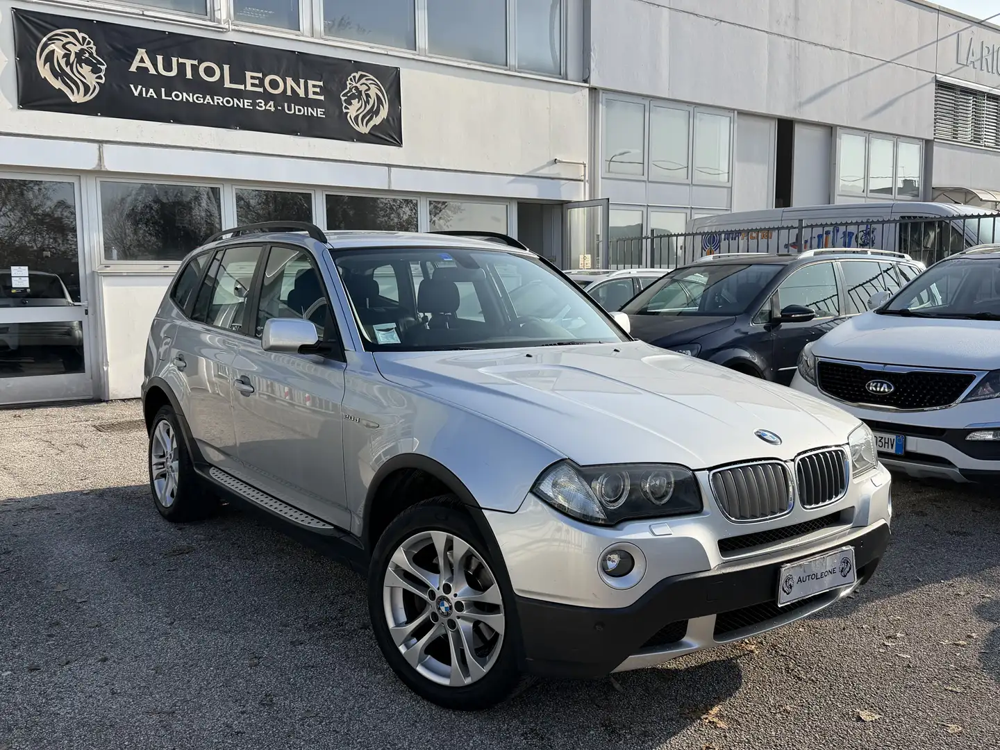 BMW X3 2.0d 150 Cv Futura GANCIO TRAINO Silver - 1