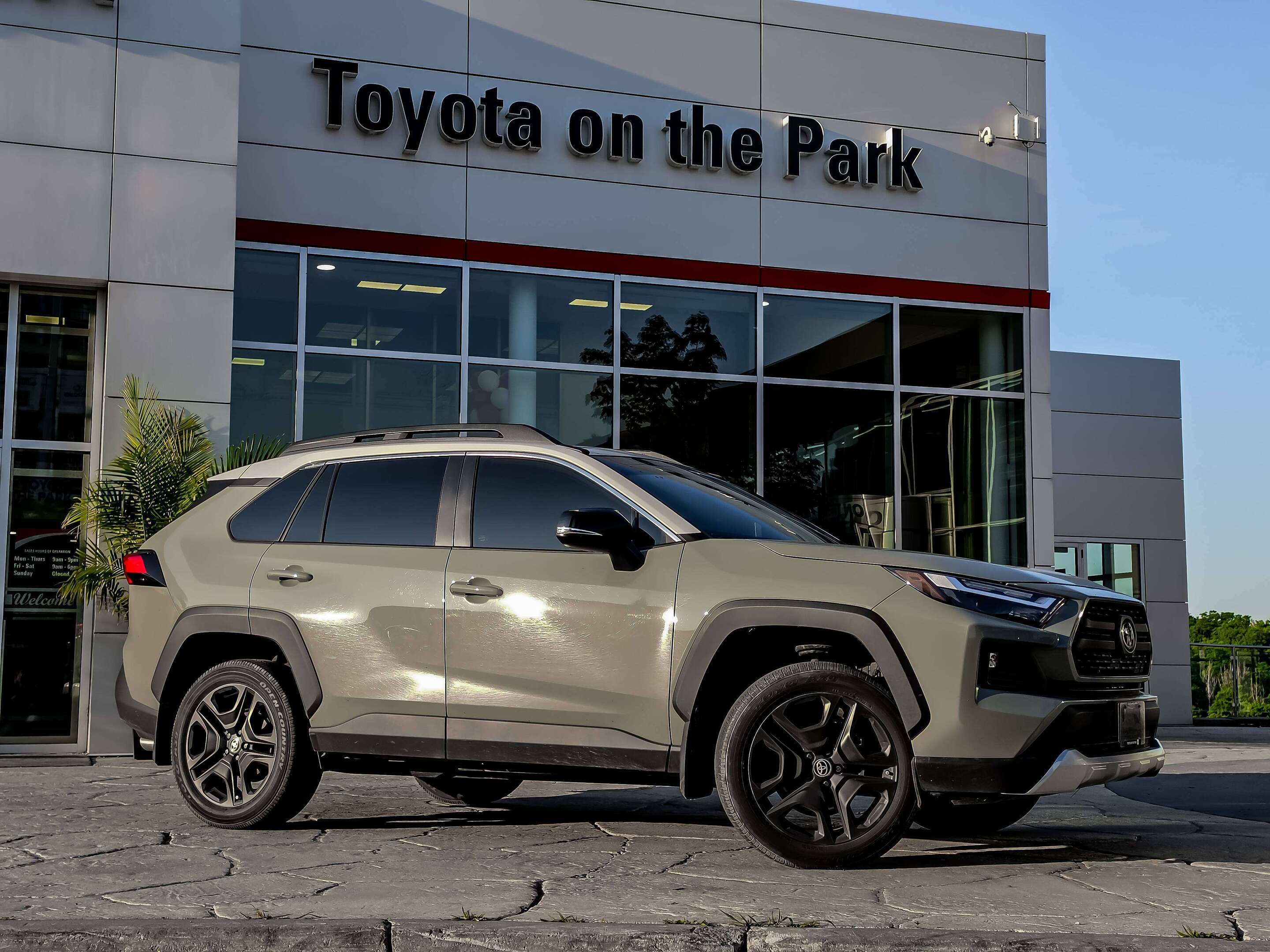 used 2023 Toyota RAV4 car, priced at $33,495