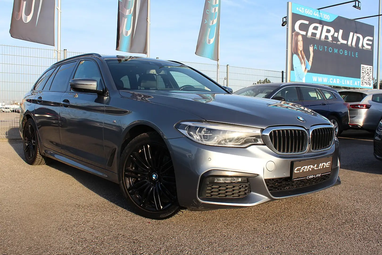 BMW 520 d 48 V Touring Aut. M-Paket, Virtuell Tacho, Pa... Grau - 1