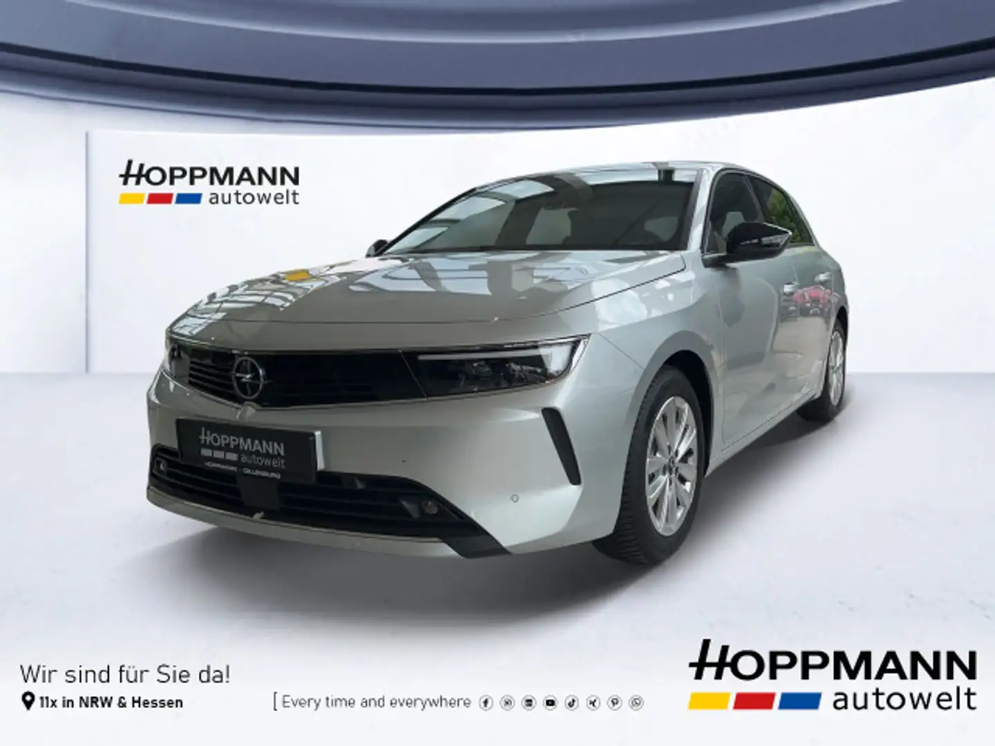 Opel Astra L 1,2 Turbo, Edition, LED, Sitzheizung Plateado - 1