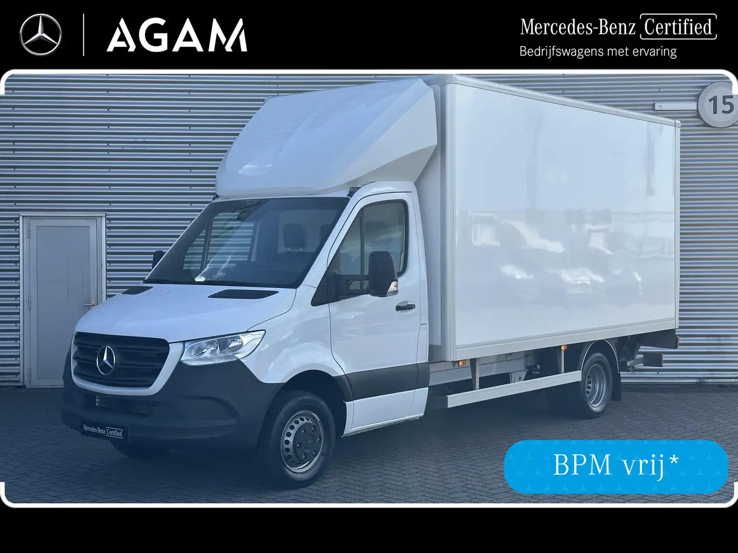 Mercedes-Benz Sprinter 517 CDI Bakwagen Laadklep Veel Extra's (Nieuwprijs Blanc - 1