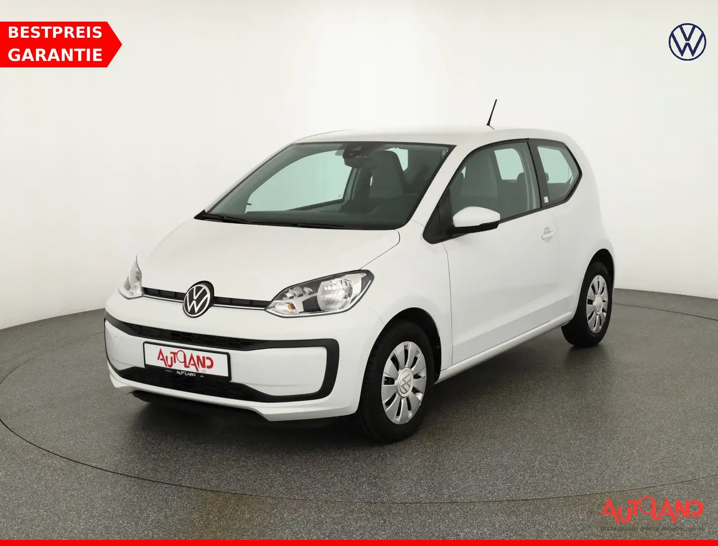 Volkswagen up! 1.0 Kamera Tempomat PDC Bluetooth Klima DAB Weiß - 1