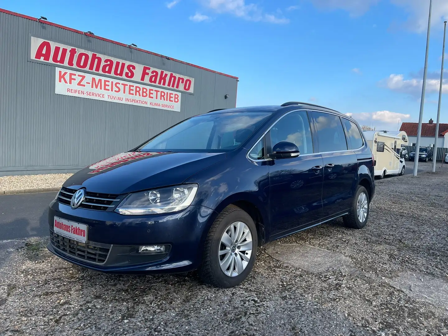 Volkswagen Sharan Comfortline BMT/Start-Stopp 2.0 TDi 7-Sitzer MwSt Blau - 1