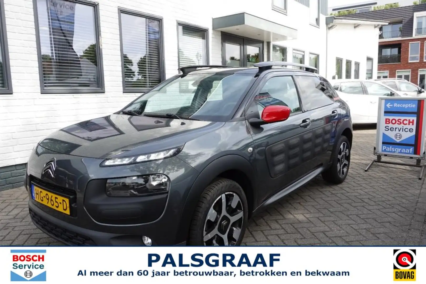 Citroen C4 Cactus 1.2 E-THP SHINE Nw distributie Grijs - 1