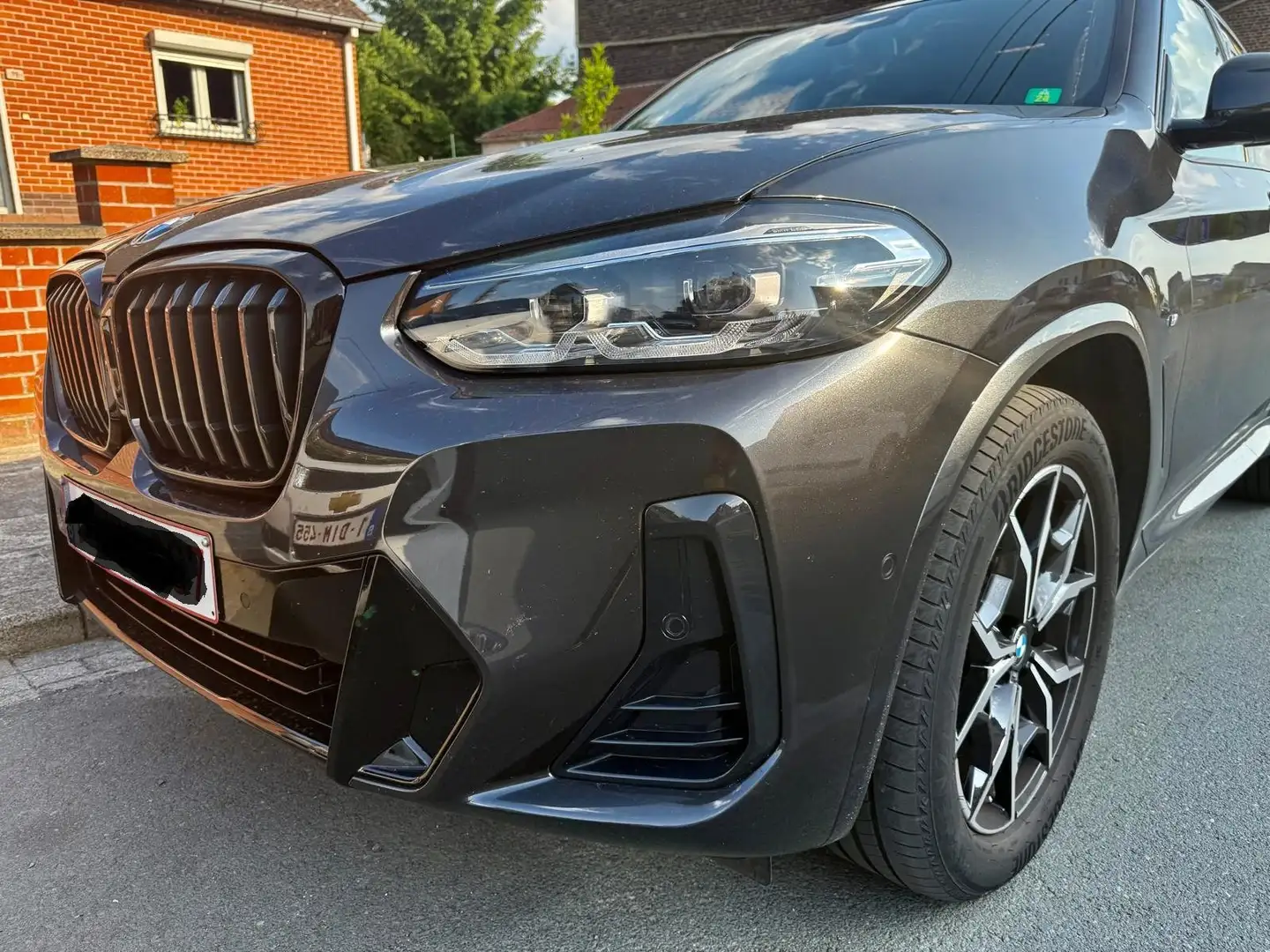 BMW X3 2.0i xDrive20 MHEV EN PREPARATION PACK M 1ERE MAIN Gris - 2