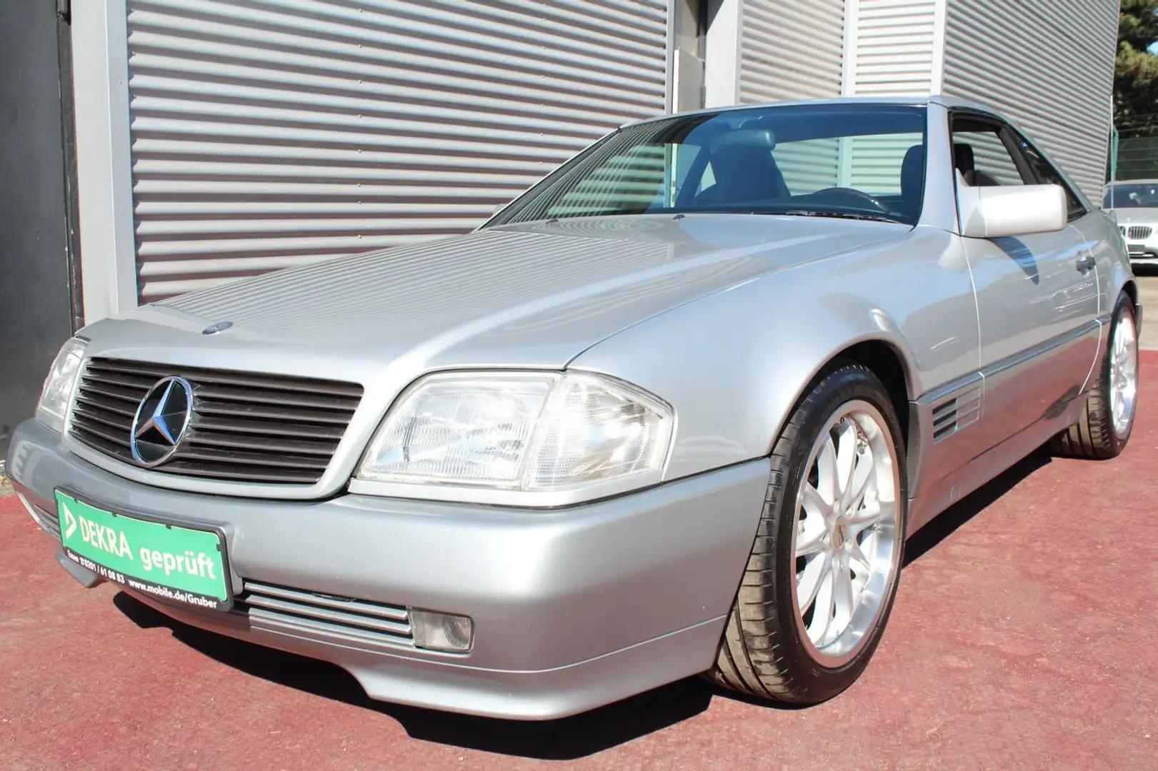 Mercedes-Benz 320 SL AUTOMATIK KLIMA HARDTOP H-KENNZEICHEN Argintiu - 2