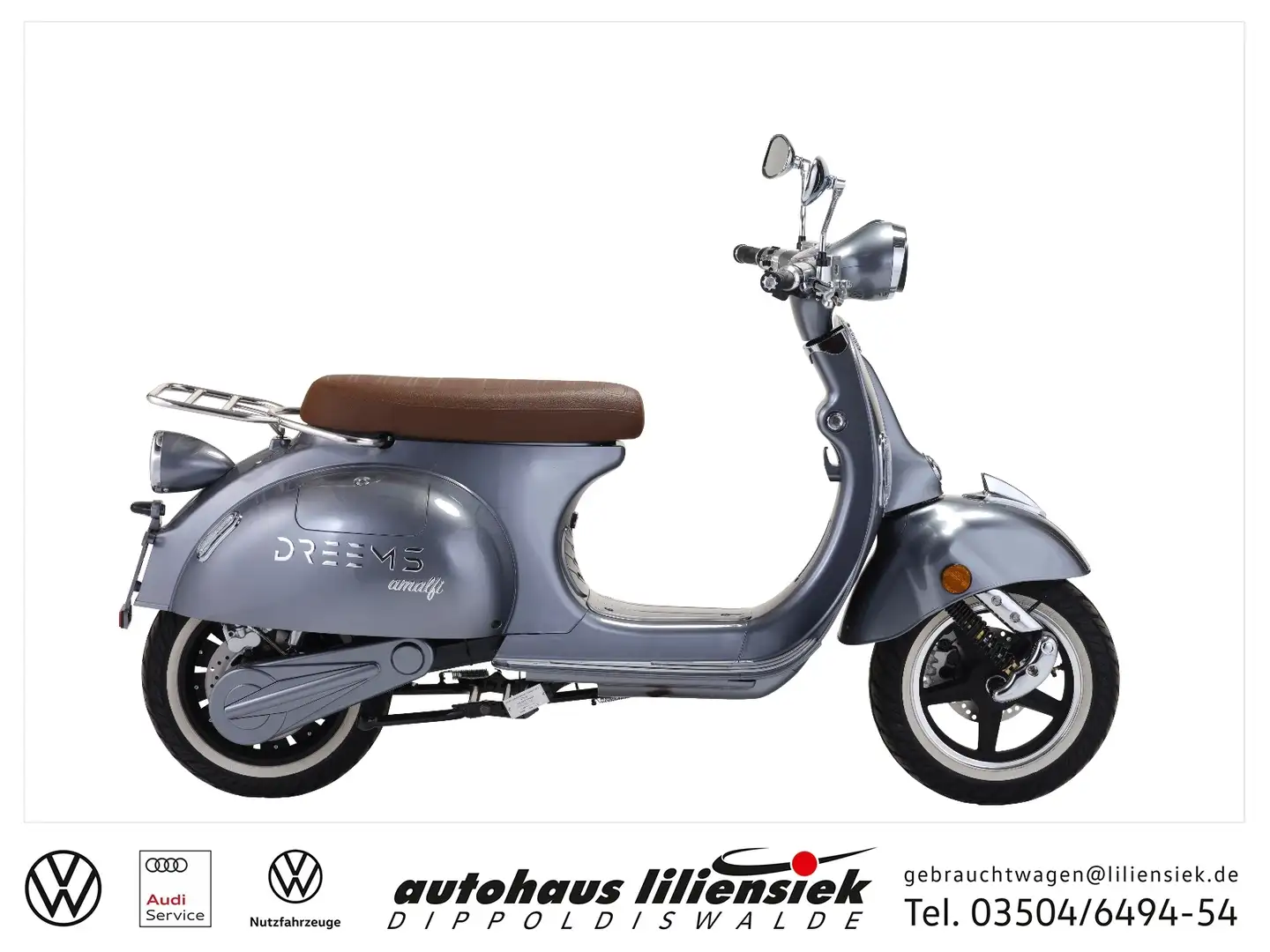 Dreems Amalfi S e-Roller *Topcase* Szürke - 1