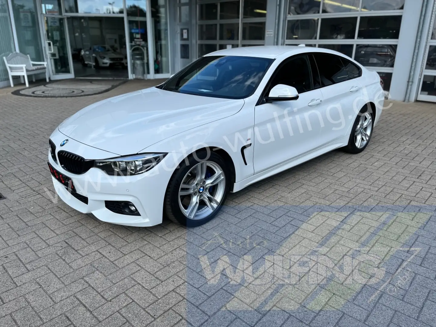 BMW 420 d M-Sport Autom. LED Navi 2. Hand White - 1