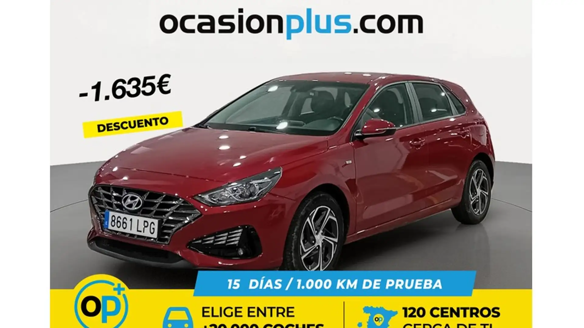 Hyundai i30 1.0 TGDI Klass 48V 120 Rojo - 1