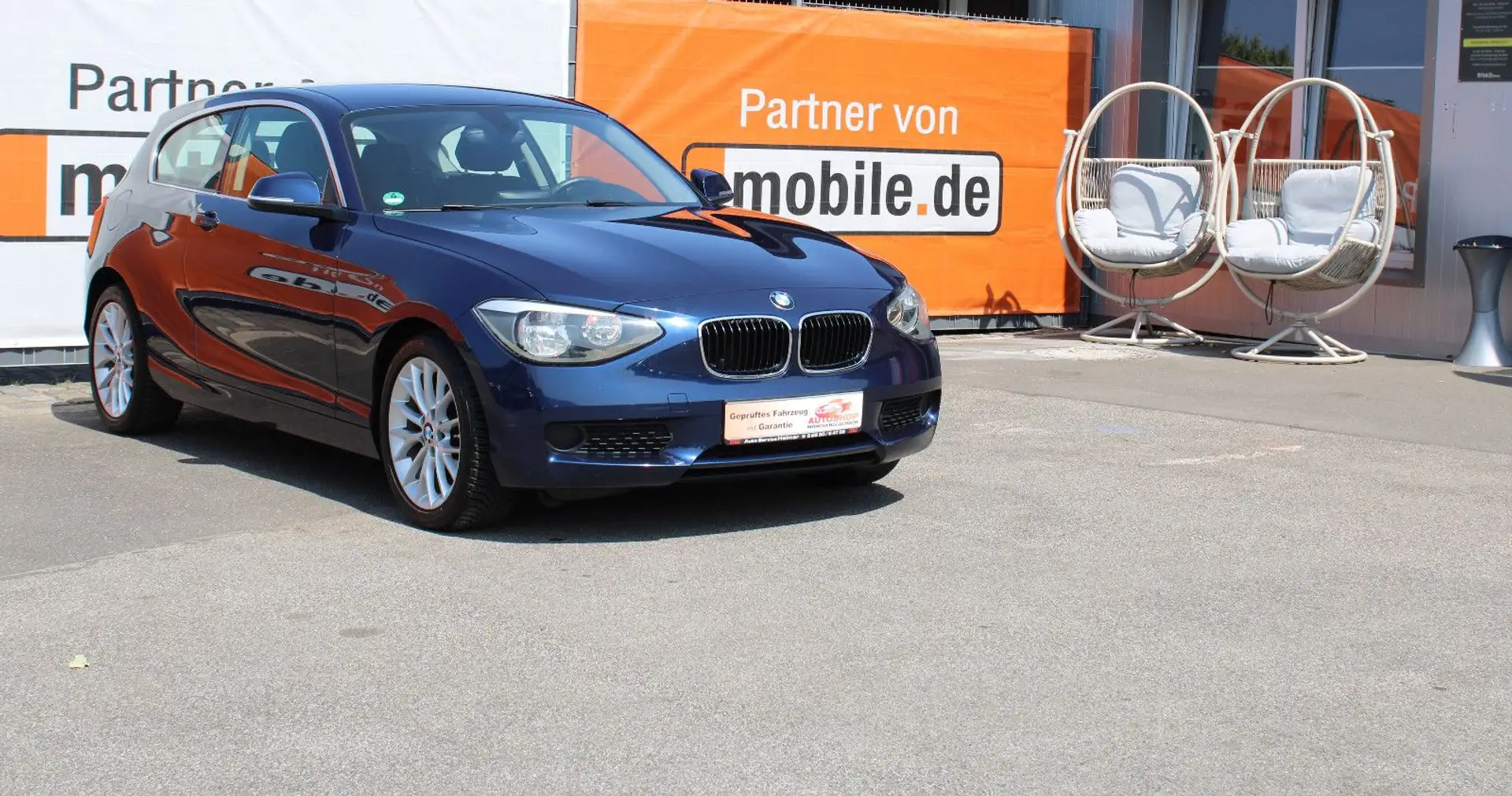 BMW 116 i *Tüv & Inspektion Neu* *Einparkhilfe* Bleu - 1