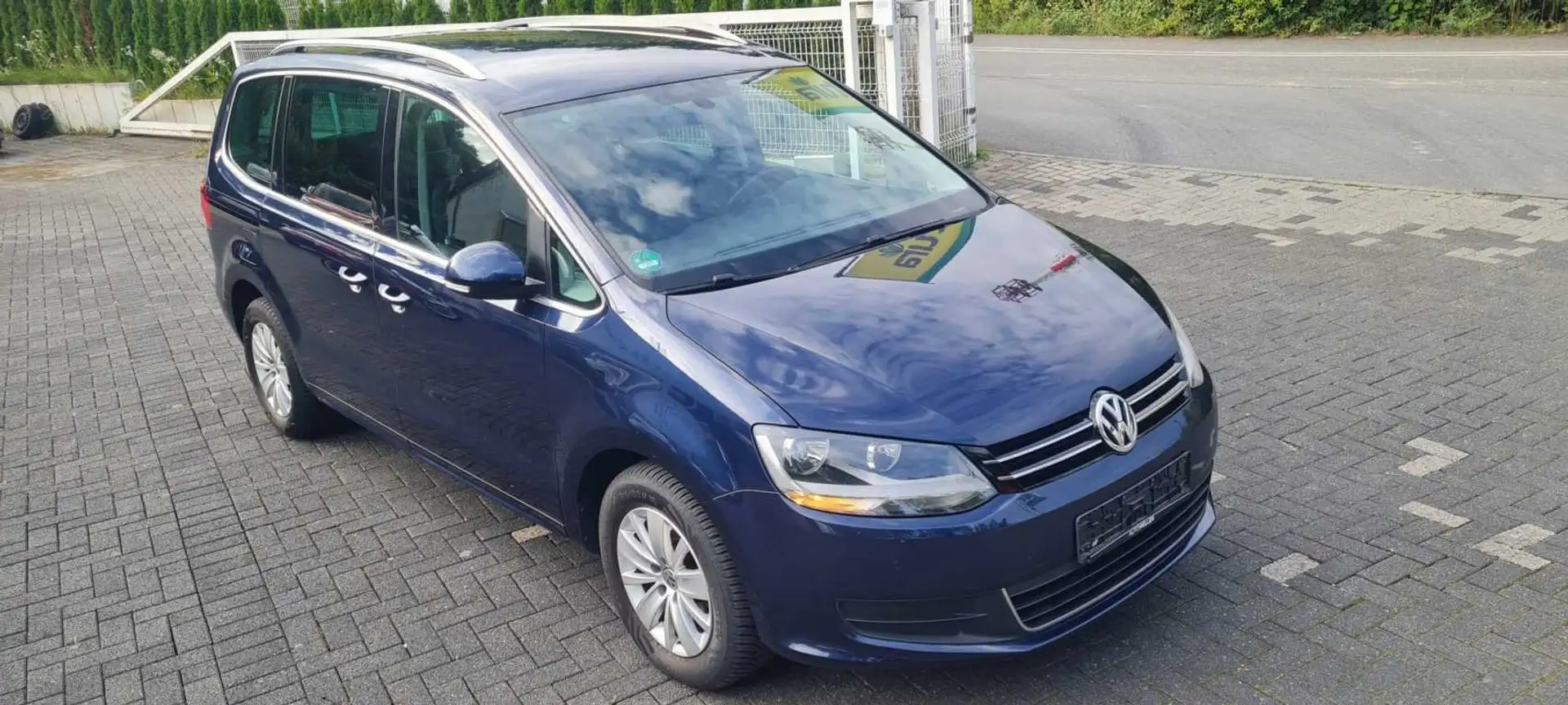 Volkswagen Sharan 1.4 TSI /wunderschön/voll Scheckheft Albastru - 2