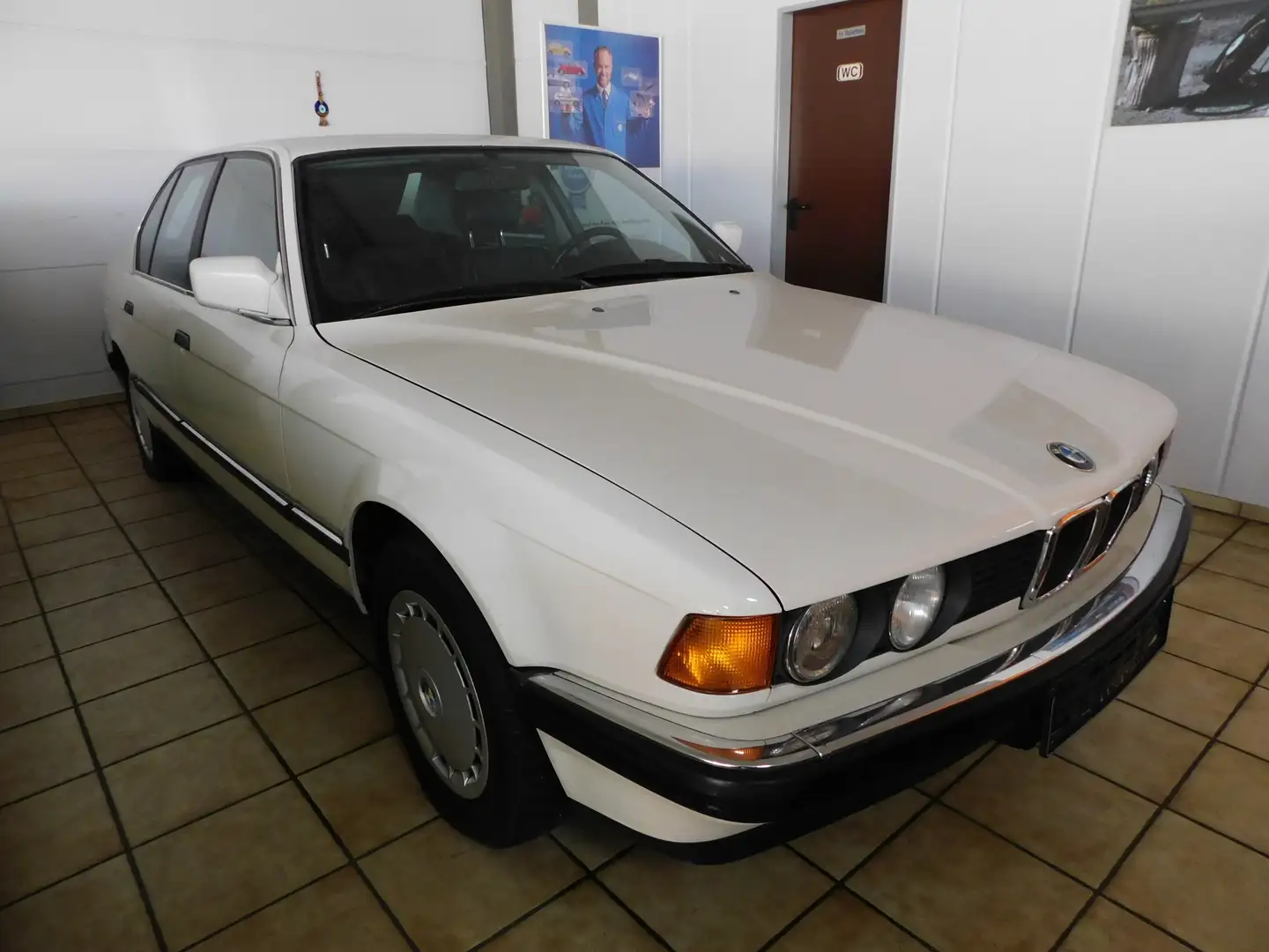 BMW 730 730i/1 HAND/LEDER/SCHIBEDACH Blanco - 2