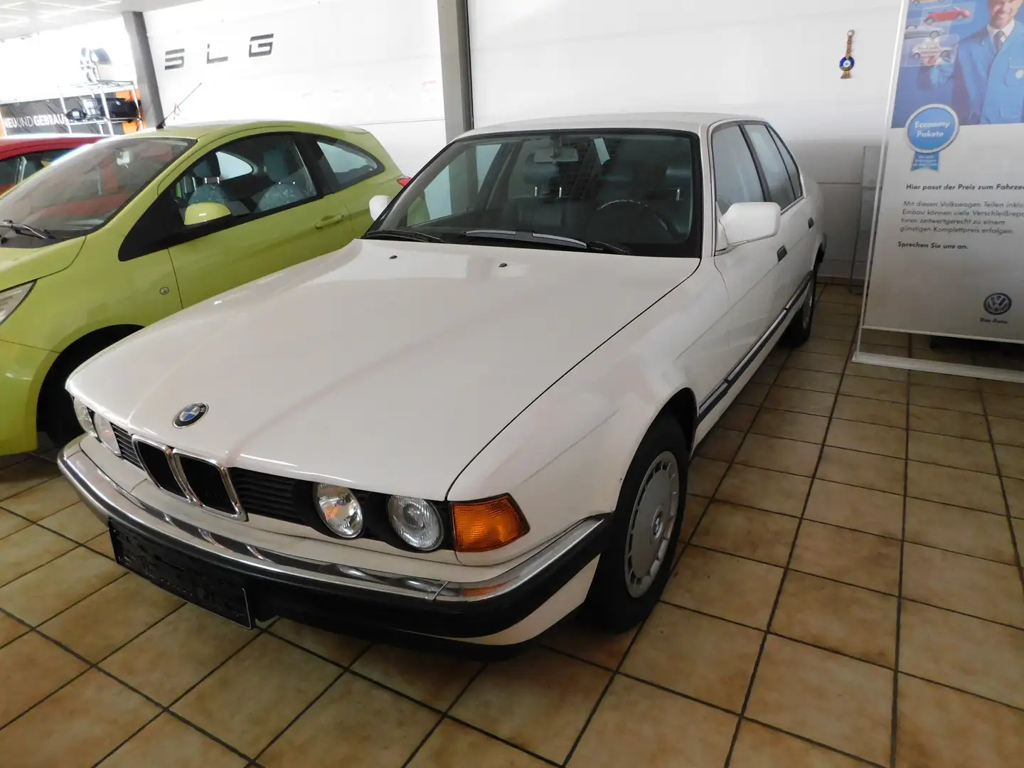 BMW 730 730i/1 HAND/LEDER/SCHIBEDACH Blanco - 1