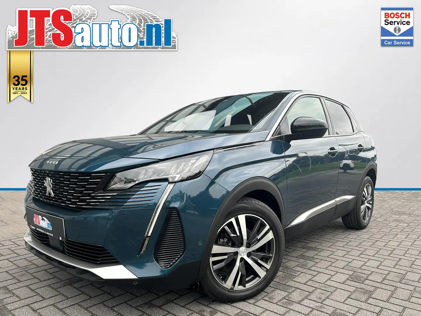 Peugeot 3008 1.2 Allure 130pk Aut. Carplay, Sensor, Camera Blauw - 1