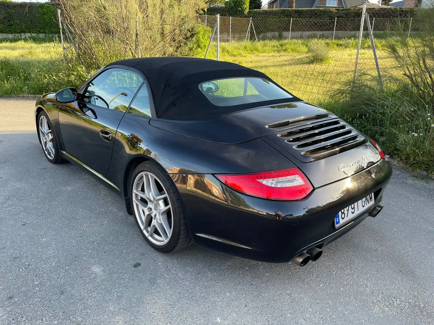 Porsche 911 Carrera S Cabriolet Negro - 2