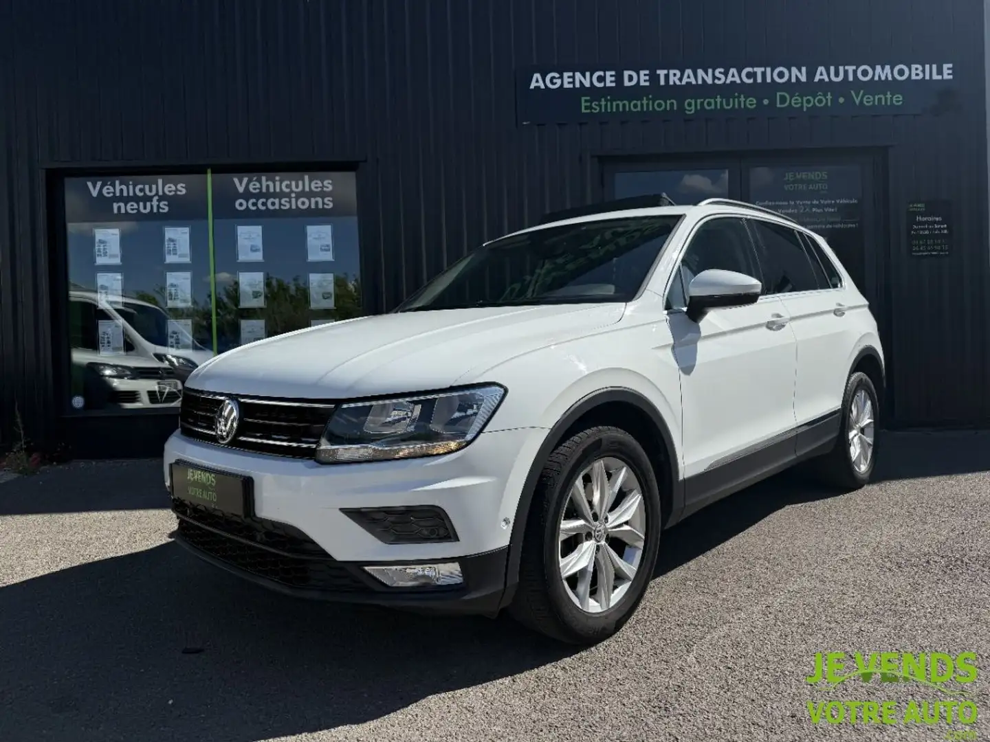Volkswagen Tiguan 2.0 TDI 150ch Confortline Business 4Motion DSG7 Blanc - 1
