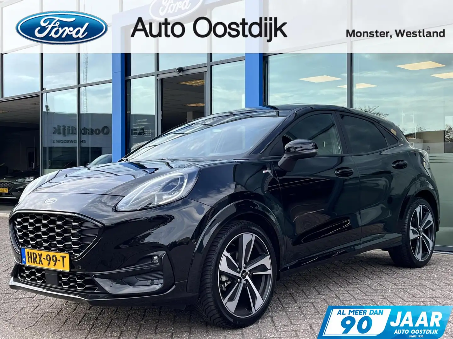 Ford Puma 1.0 EcoBoost Hybrid ST-Line X 155PK Winterpack Cam Schwarz - 1