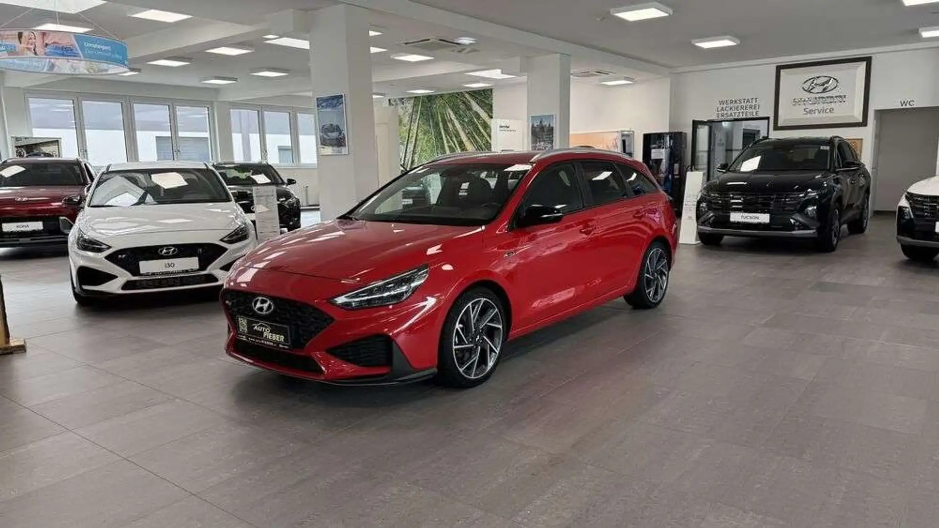 Hyundai i30 N-Line 1,6 CRDi DCT 48V *LED* *RFK* Rot - 2