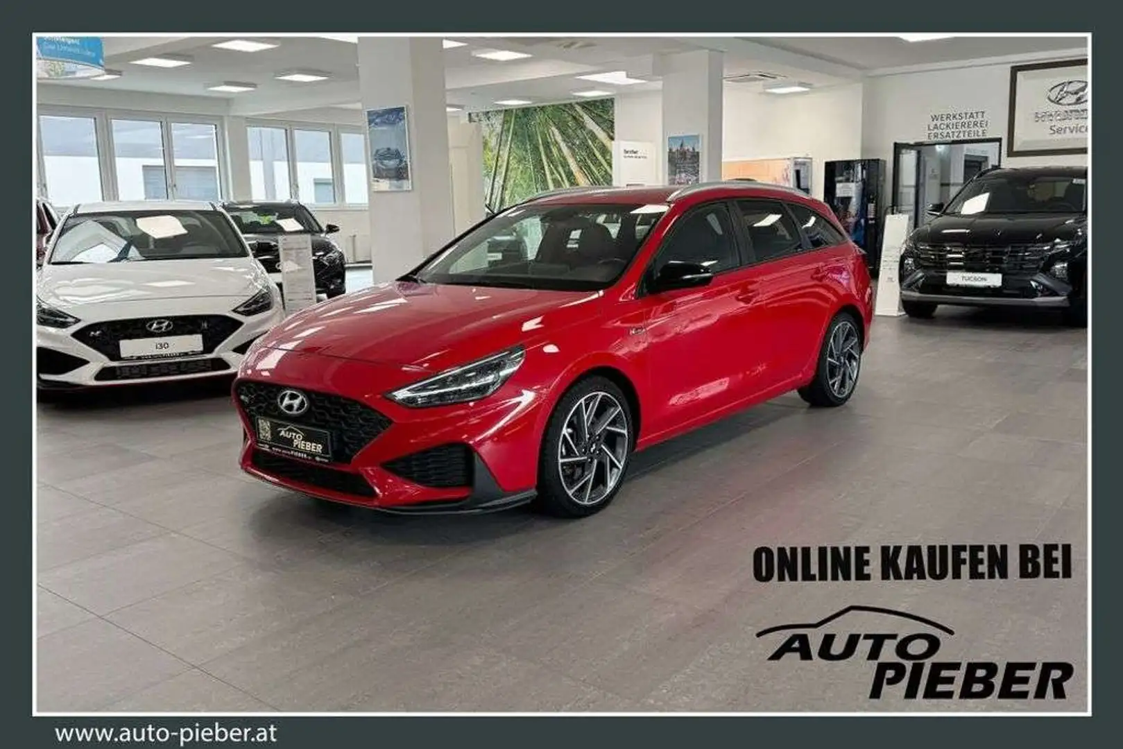 Hyundai i30 N-Line 1,6 CRDi DCT 48V *LED* *RFK* Rot - 1