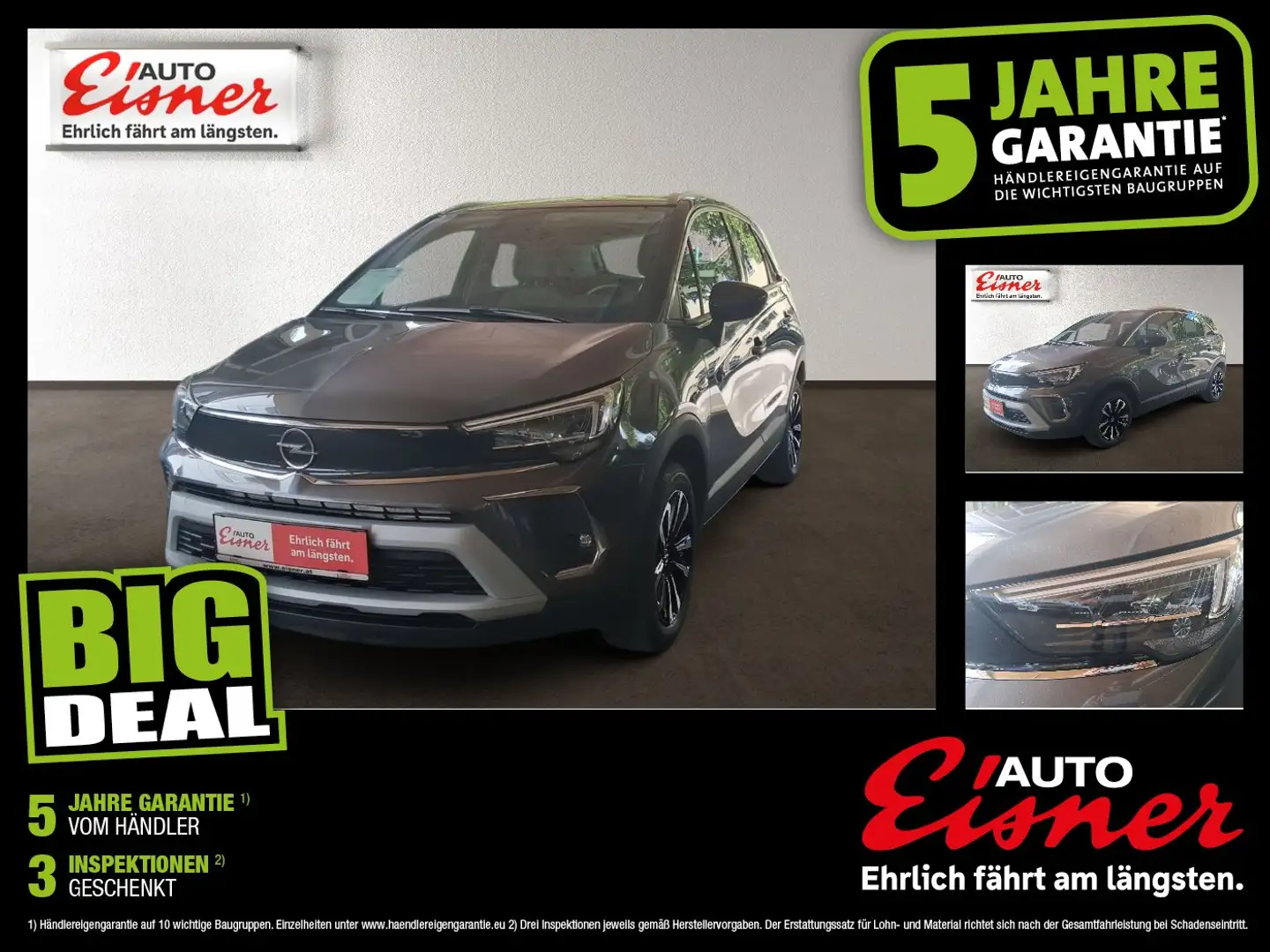 Opel Crossland ELEGANCE AT Grau - 1
