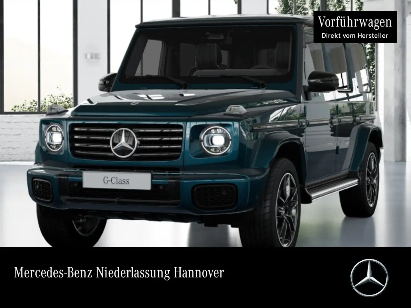 Mercedes-Benz G 500 360° Stdhzg AHK Night 9G Temp Blau - 1