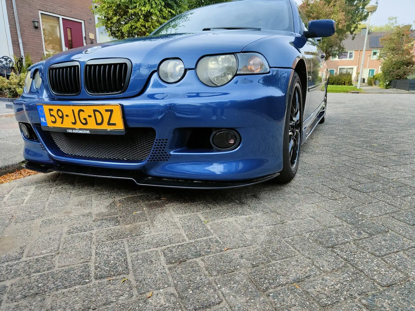 BMW 318 318ti compact Bleu - 1