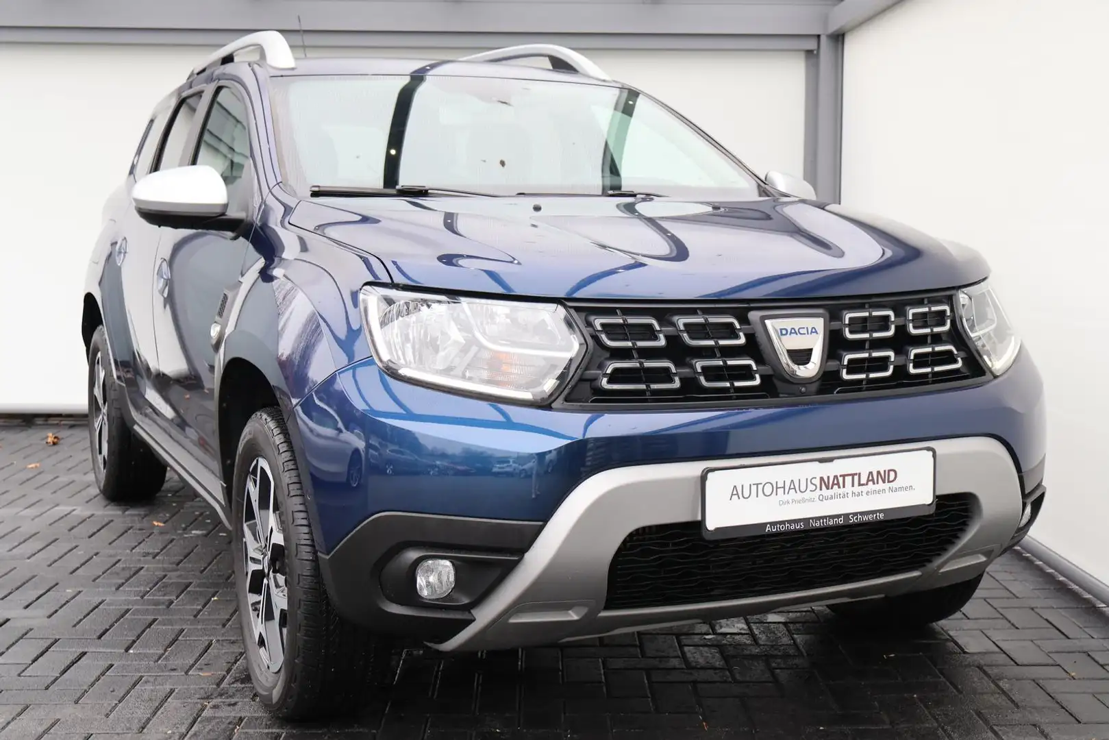 Dacia Duster Prestige 1.2 TCe Navi Leder Sitzh. 1.Hd. Blau - 2