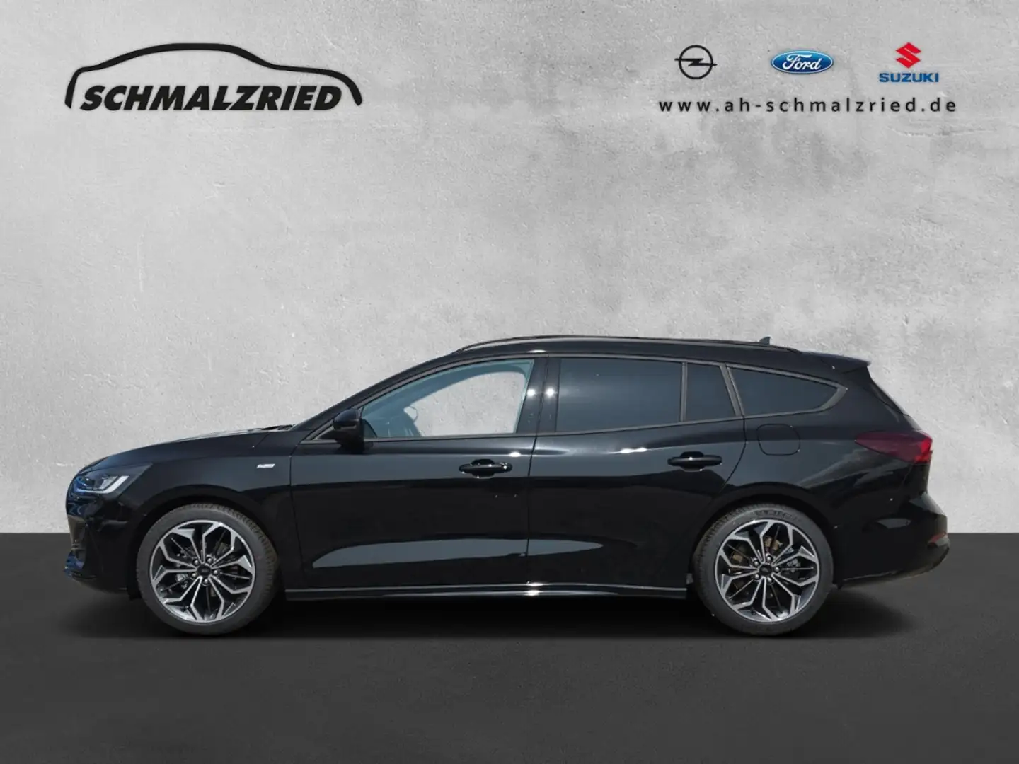 Ford Focus Turnier ST-Line X MHEV B&O Sportpaket AHK-abnehmba Schwarz - 2