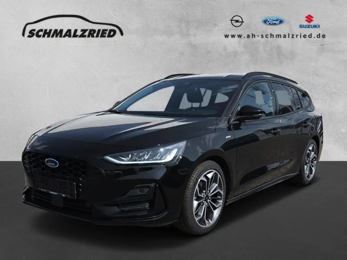 Ford Focus Turnier ST-Line X MHEV B&O Sportpaket AHK-abnehmba Schwarz - 1