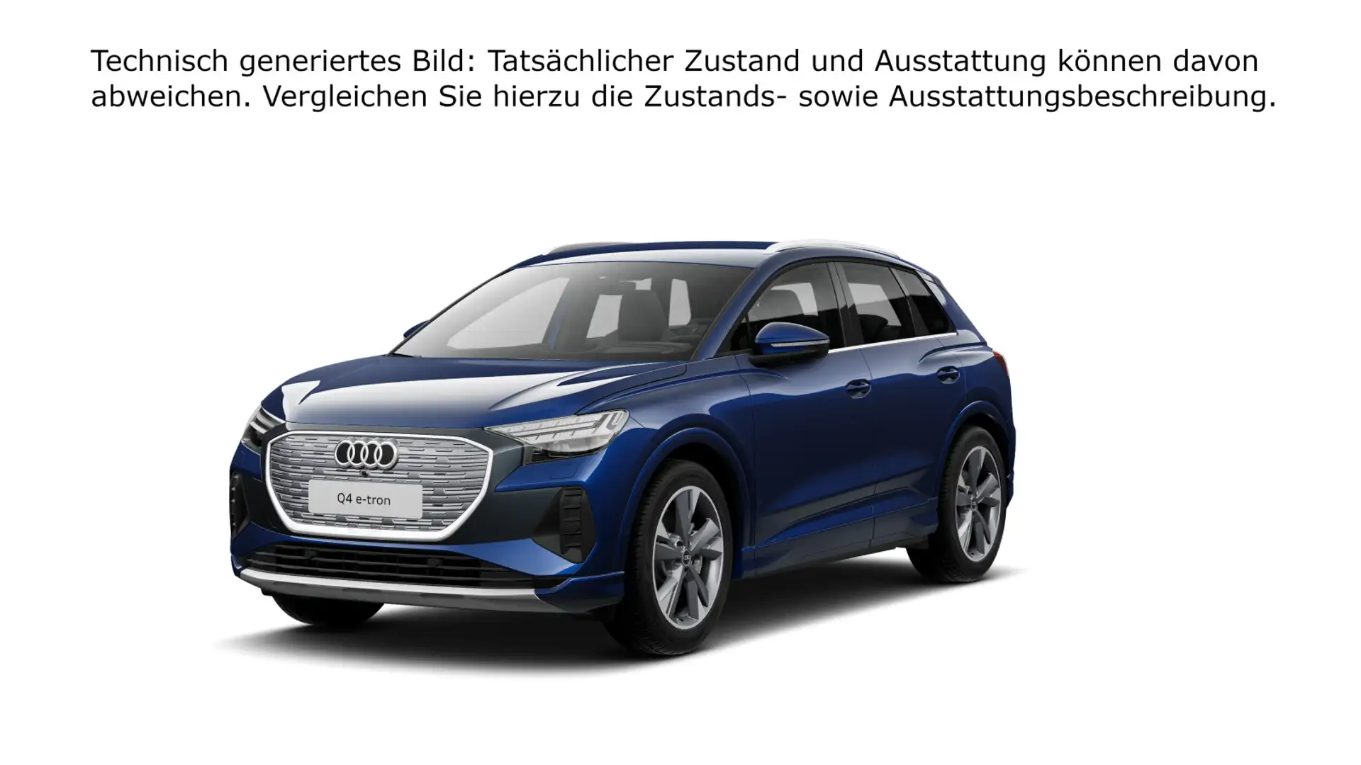 Audi Q4 e-tron 45 quattro Blau - 2