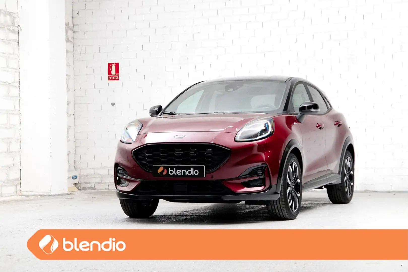 Ford Puma 1.0 EcoBoost MHEV Vivid Ruby Edition 125 Rouge - 1