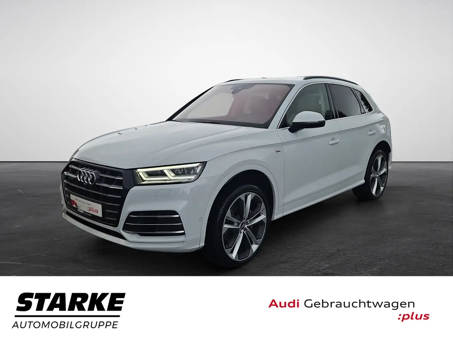 Audi Q5 55 TFSI e S tronic quattro NaviPlus LED Pano Al... Weiß - 2