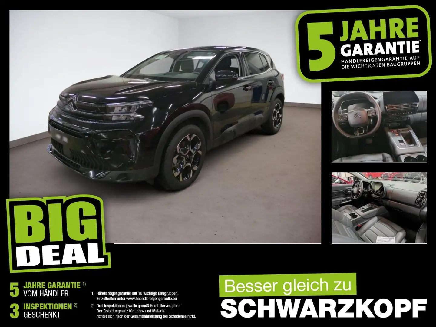 Citroen C5 Aircross 1.2 Navi,Sitzheizung,Tempomat Schwarz - 1